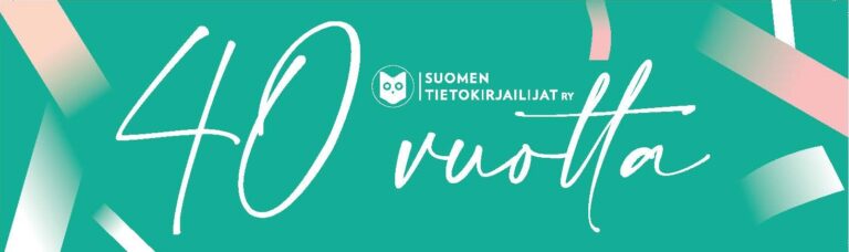 Suomen tietokirjailijat esittelee 40 faktaa tietokirjallisuudesta