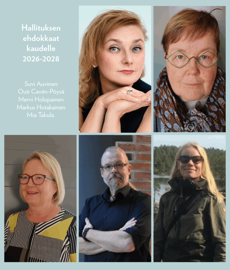 Ehdokkaat hallituksen vaalissa kaudelle 2026-2028