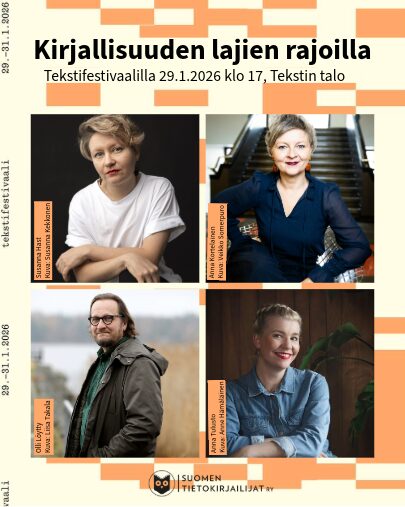 Tekstifestivaali: Kirjallisuuden lajien rajoilla