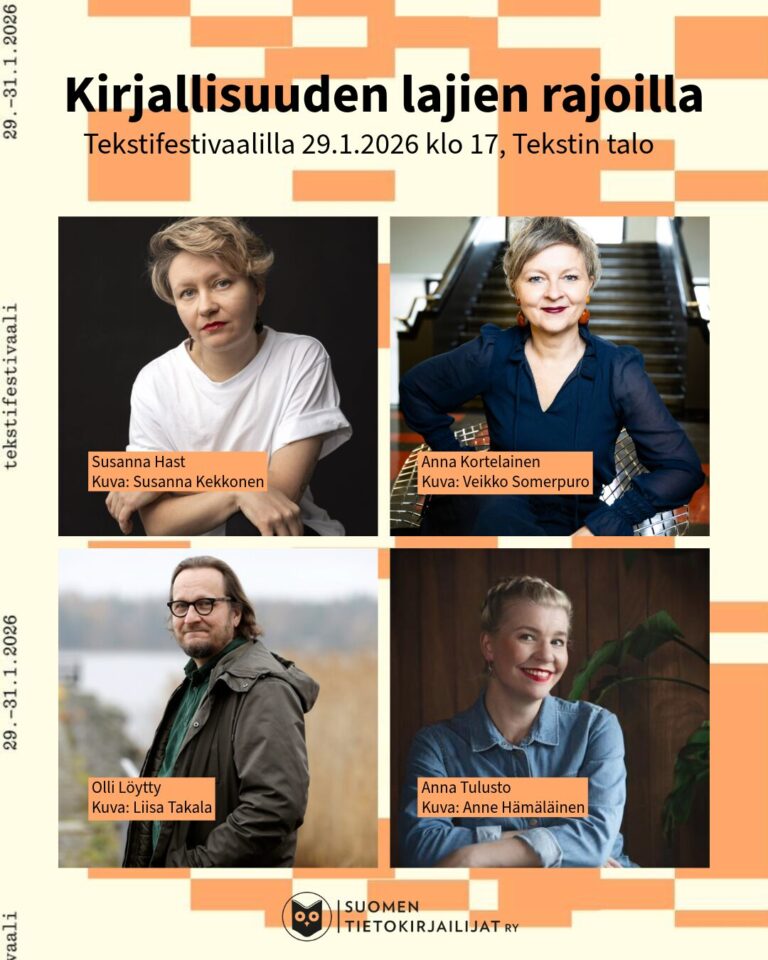 Tekstifestivaali: Kirjallisuuden lajien rajoilla
