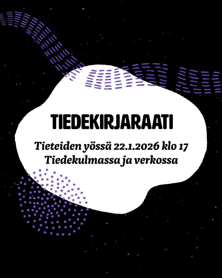 Tiedekirjaraati ruotii ajankohtaisia tietokirjoja Tieteiden yössä